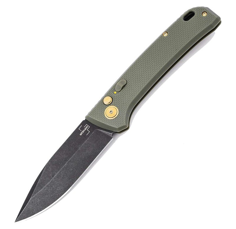 Böker Plus FRND OD Green Auto 01BO923