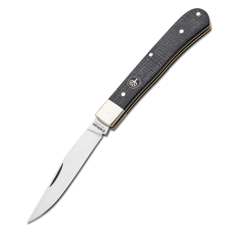 Böker Trapper Uno Jute Micarta Black 110042