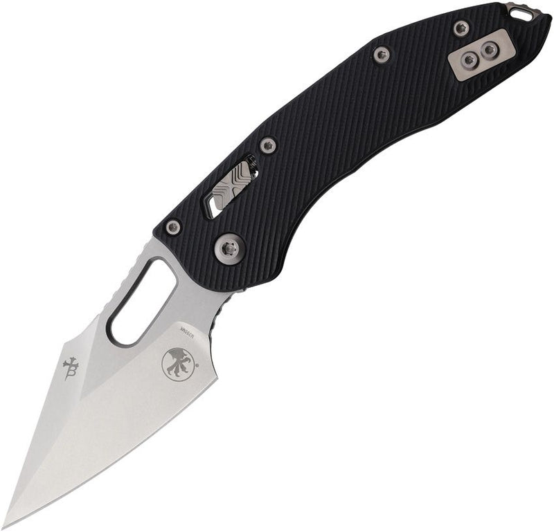 Microtech Stitch RAM-LOK S/E Fluted Black G10 Stonewash STD 169RL-10 FLGTBK