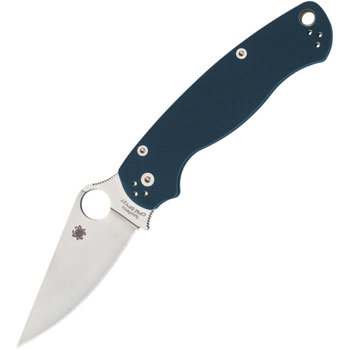 Spyderco Para Military 2 Cobalt Blue G10 SPY27 C81GPCBL2