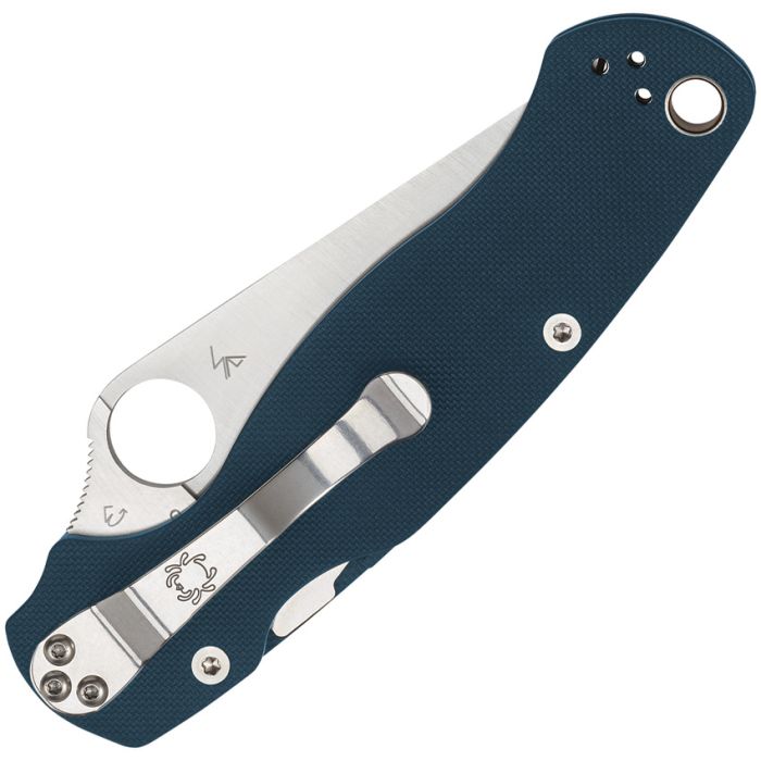 Spyderco Para Military 2 Cobalt Blue G10 SPY27 C81GPCBL2