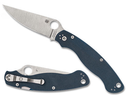 Spyderco Military 2 Cobalt Blue G10 C36GPCBL2