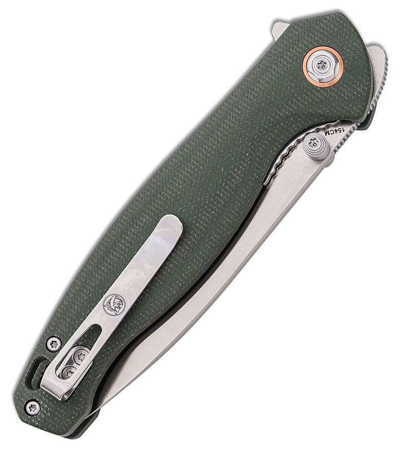 Vosteed Labrador Green Micarta LAB31M2