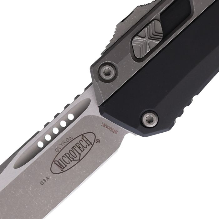 Microtech GLykon T/E Apocalyptic Std Nickel Boron Internals 185-10AP