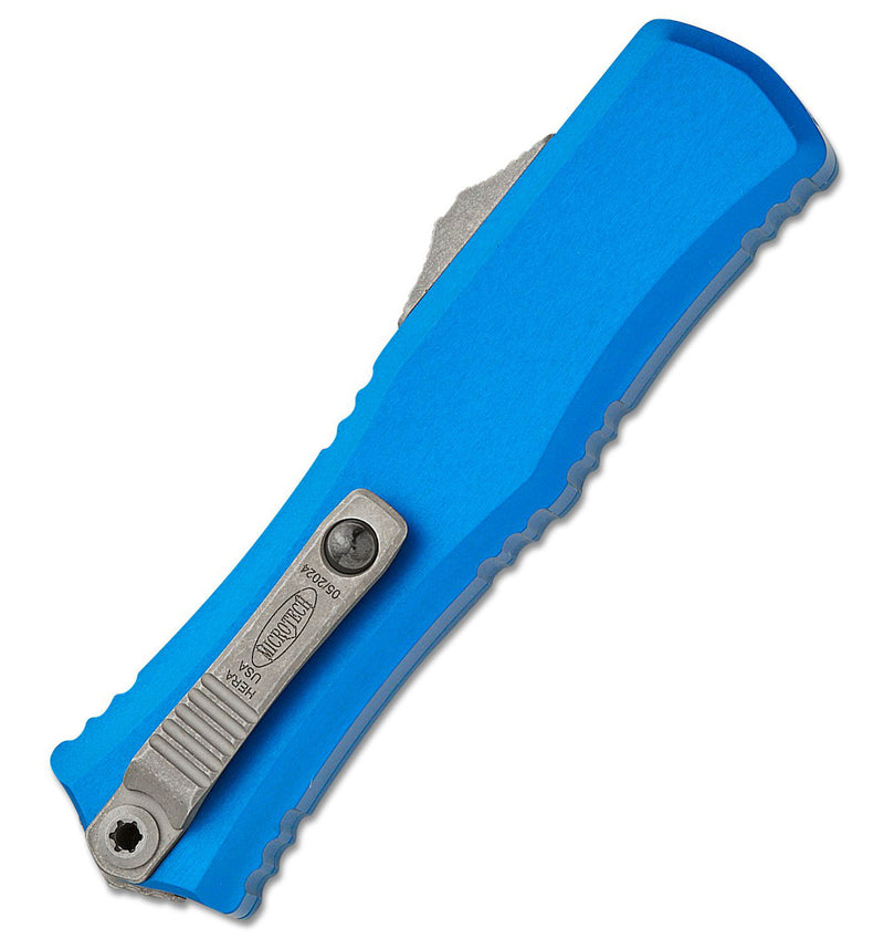 Microtech Hera II Mini D/E Blue Apocalyptic STD 1702M-10 APBL