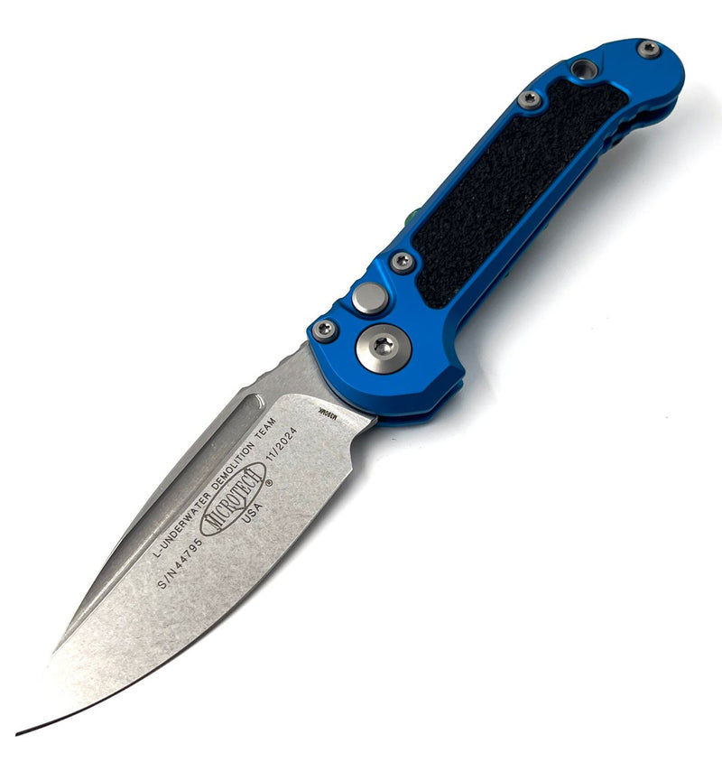 Microtech L.U.D.T S/E Gen III Blue Stonewash STD 1135-10 BL