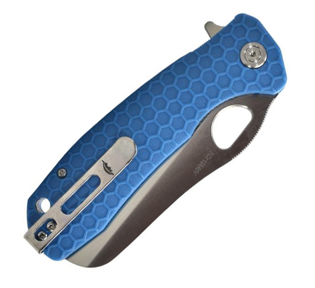 Honey Badger Rescue Serrated Large Blue 1744