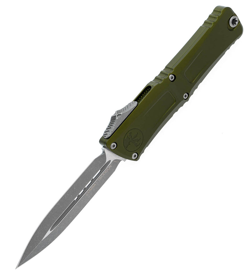 Microtech Combat Troodon D/E Gen III OD Green Apocalyptic STD 1142-10APOD