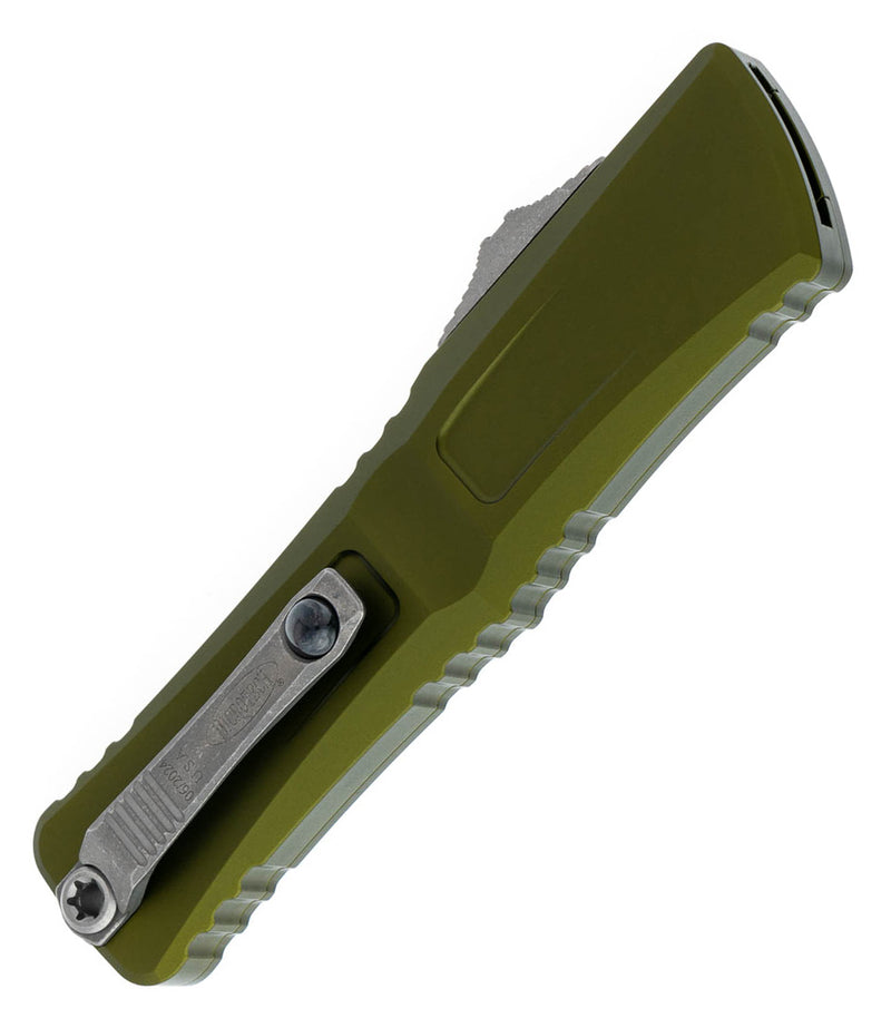 Microtech Combat Troodon D/E Gen III OD Green Apocalyptic STD 1142-10APOD