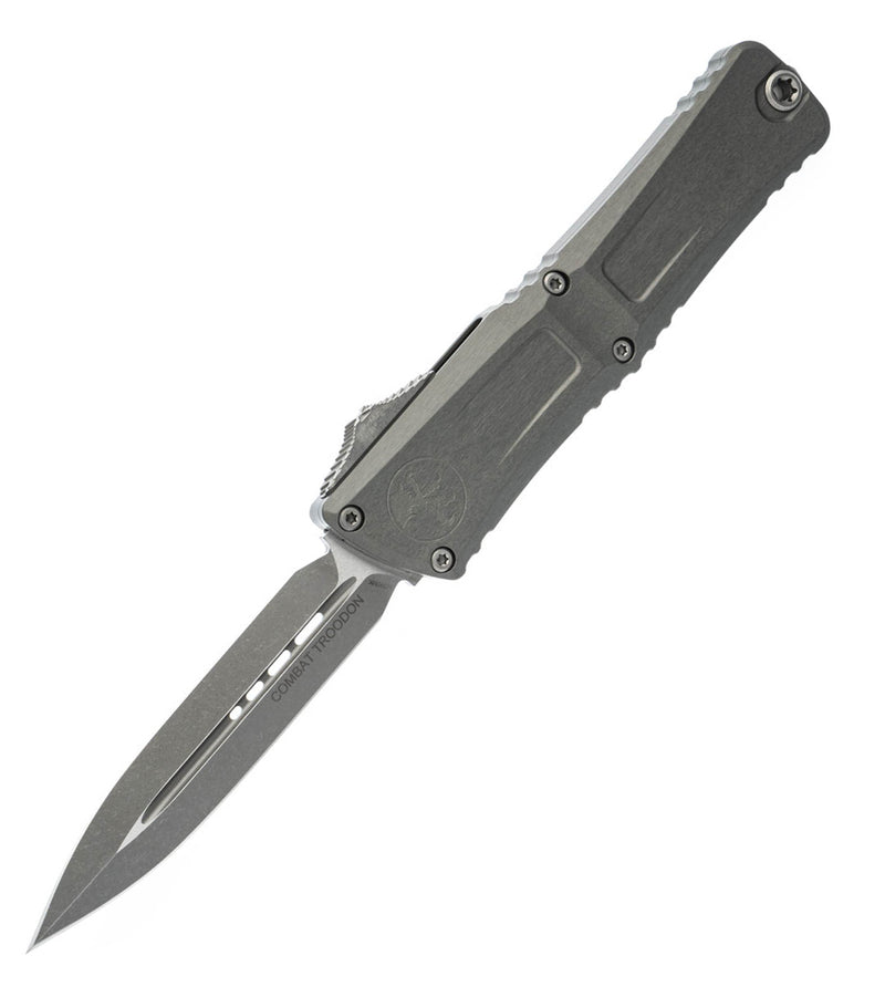 Microtech Combat Troodon D/E Gen III Natural Clear Apocalyptic STD 1142-10APNC