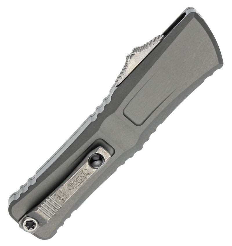 Microtech Combat Troodon D/E Gen III Natural Clear Apocalyptic STD 1142-10APNC