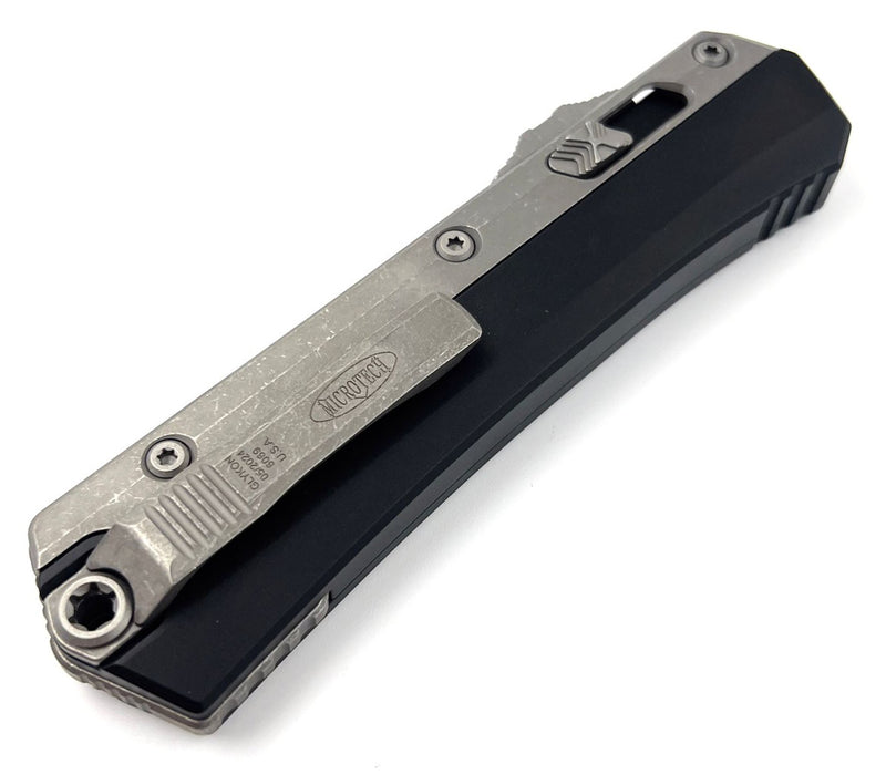 Microtech Glykon T/T Apocalptic Full Serrated Nickel Boron Internals 185-12 AP