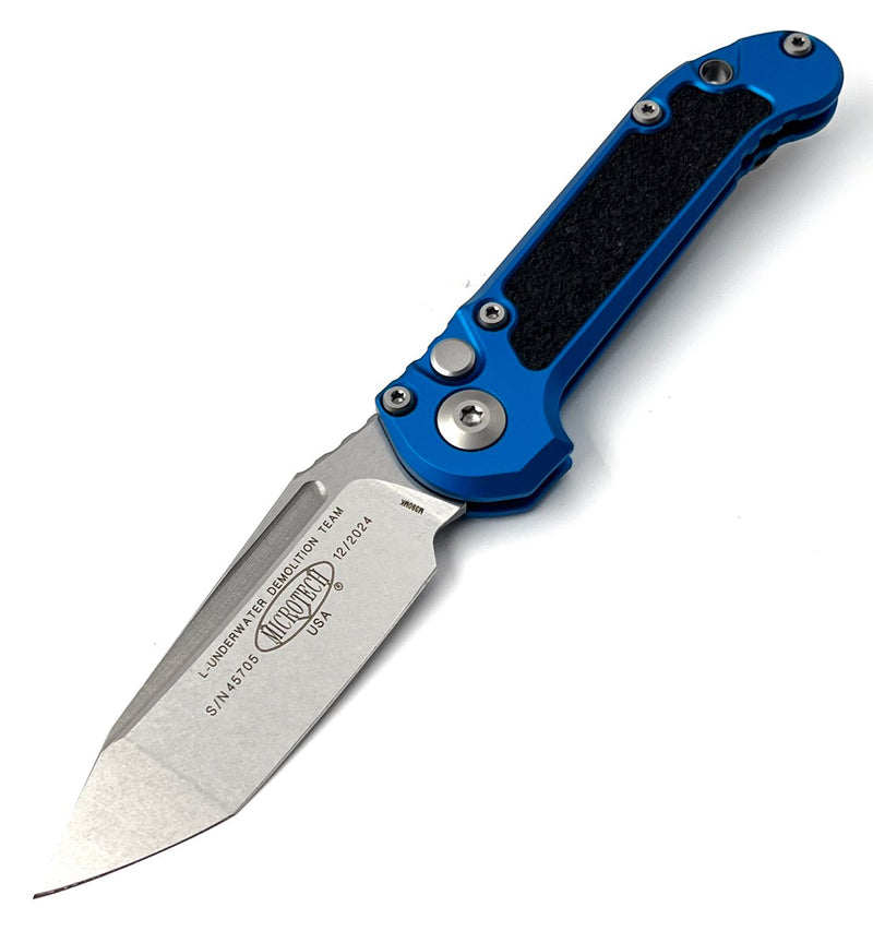 Microtech L.U.D.T T/E Gen III Blue Stonewash STD 1136-10 BL