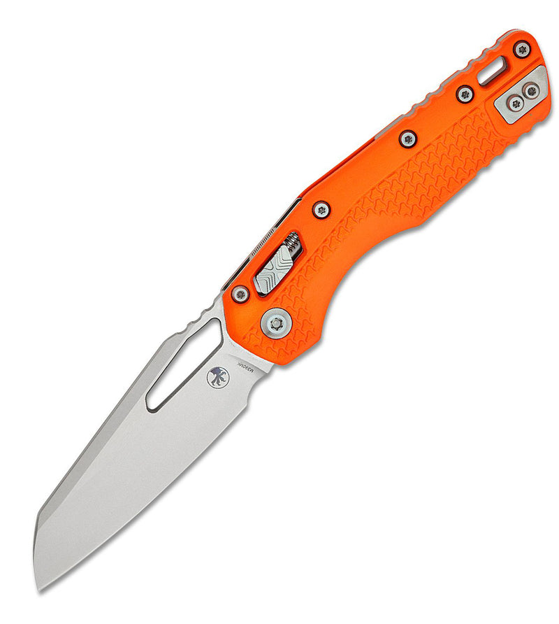 Microtech MSI S/E RAM-LOK Tri-Grip Polymer Orange Stonewash STD 210T-10 PMOR