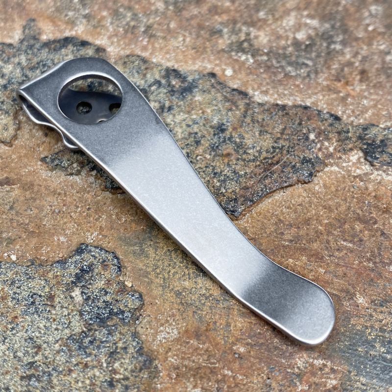 Lynch NW Spyderco Para 2 Clip - Left Handed - Stonewashed