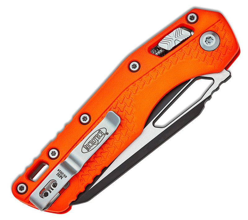 Microtech MSI S/E RAM-LOK Tri-Grip Polymer Orange STD 210T-1 PMOR