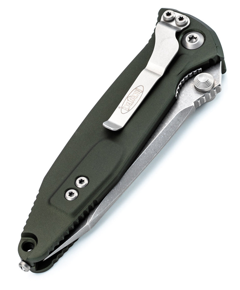 Microtech Socom Elite T/E OD Green Stonewash STD 161-10 OD