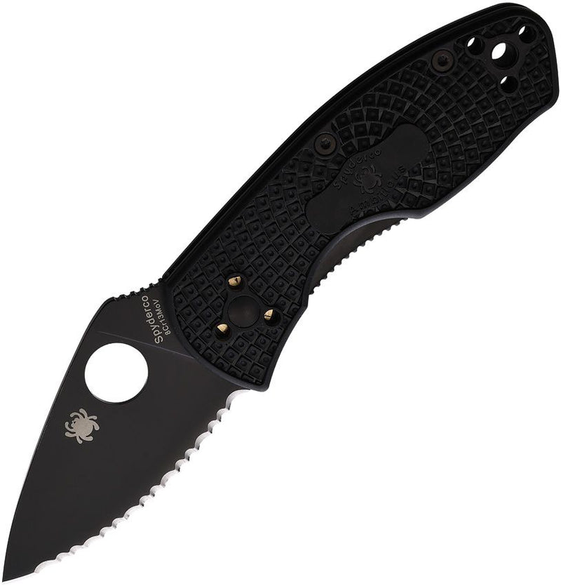 Spyderco Ambitious Serrated C148SBBK