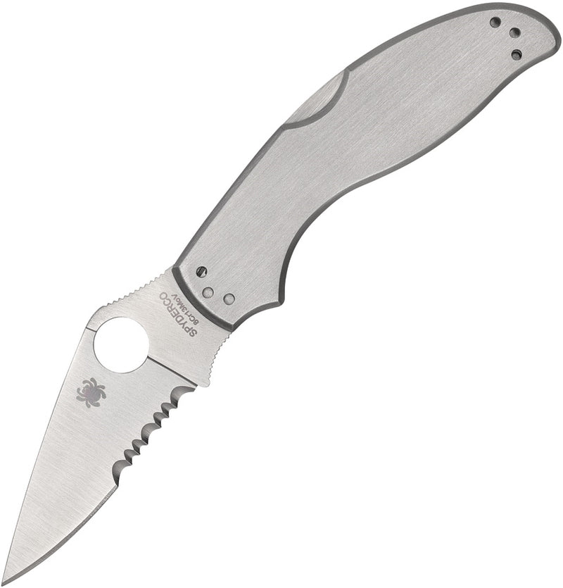 Spyderco Uptern SS Part Serrated C261PS